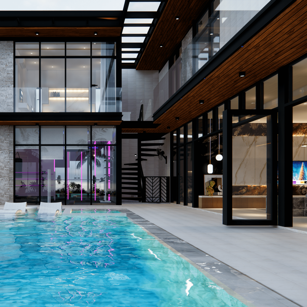 MOA Lot 20 pool view