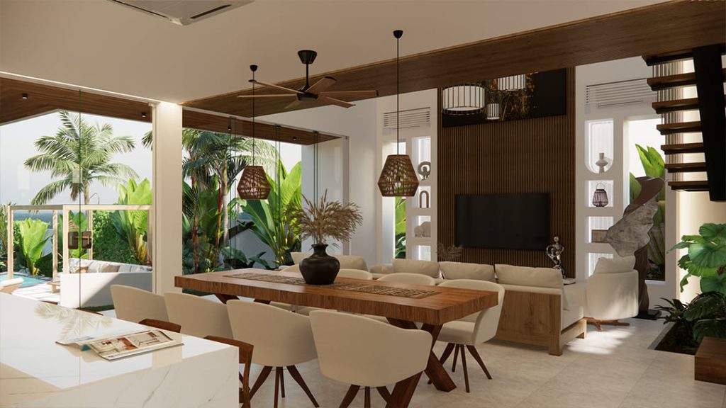 Belkin villa living room