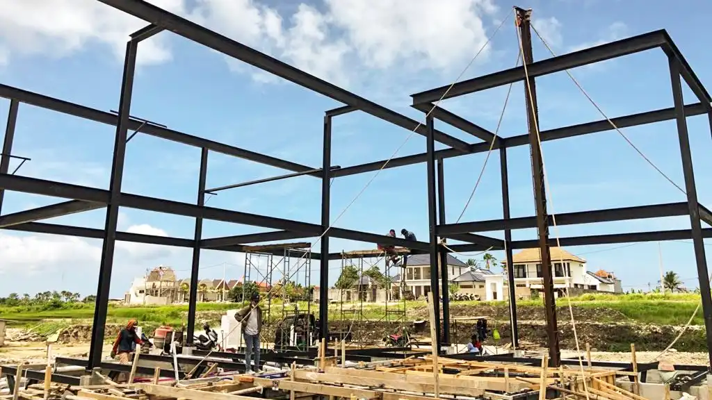building a villa in bali